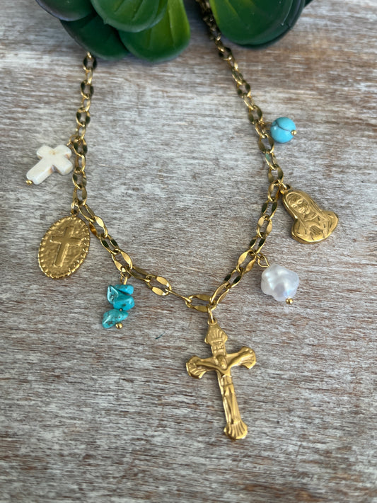 Virgencita Turquesa
